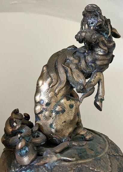 JAPAN, 20th century, 
Large perfume burner...