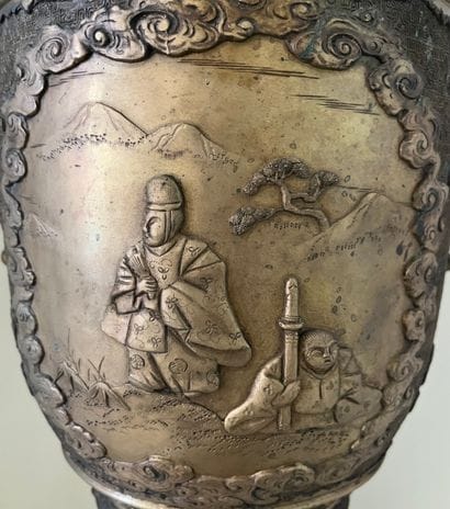 JAPAN, 20th century, 
Large perfume burner...