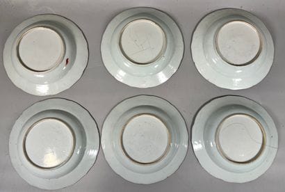 CHINA - COMPAGNIE DES INDES
Ten Chinese porcelain...