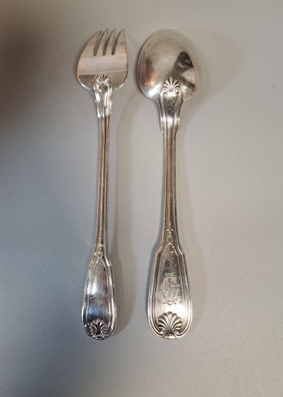 MENAGERE in silver 925° shell model including...