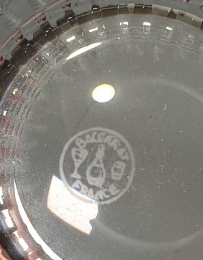 SAINT LOUIS

Partie de service de verres...