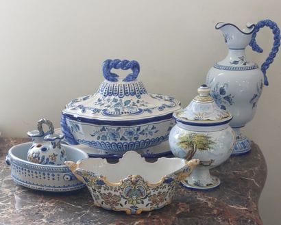 NEVERS MONTAGNON

XXth century 

Earthenware...