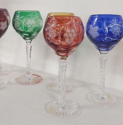 CRISTAL DE PARIS

Suite de 6 verres à eau...