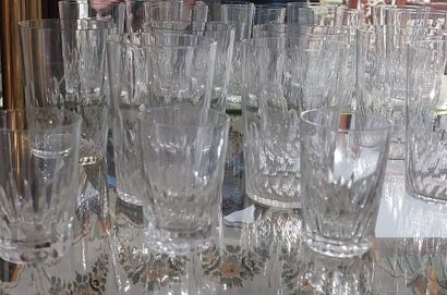 BACCARAT, Richelieu model

Suite of 10 large...