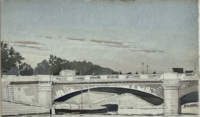 ECOLE DU XIXème siècle

Vue d'un pont de...