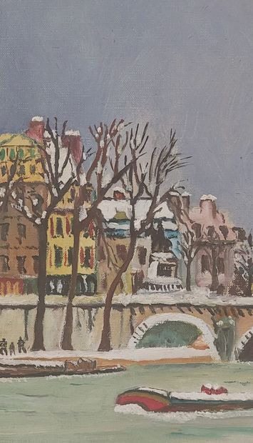 Pierre Eugène CAMBIER (1914-2001)

The Seine...