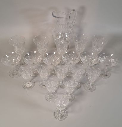 SAINT LOUIS

Partie de service de verres...