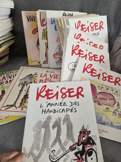 A large number of comic strips.

Many first...