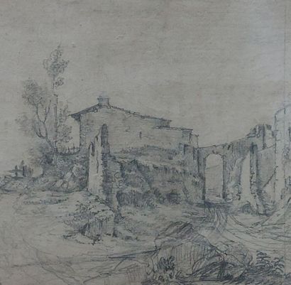 Jean-baptiste Hugon, attributed to 

Landscape

Unsigned...