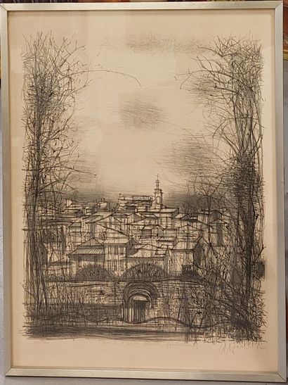 Jean CARZOU (1907-2000) 

Vue de village

Lithographie...