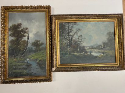 Dans le goût de BARBIZON

Pêcheur et Personnage...