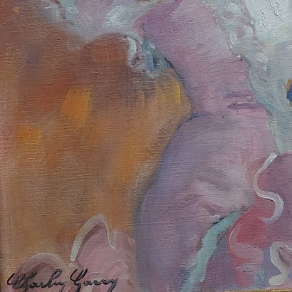 Charley GARRY (1891-1973) 

Flamenco dancer

Oil...