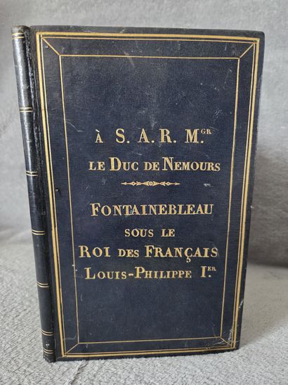 Personal library of the Duc de Nemours.

Superb...
