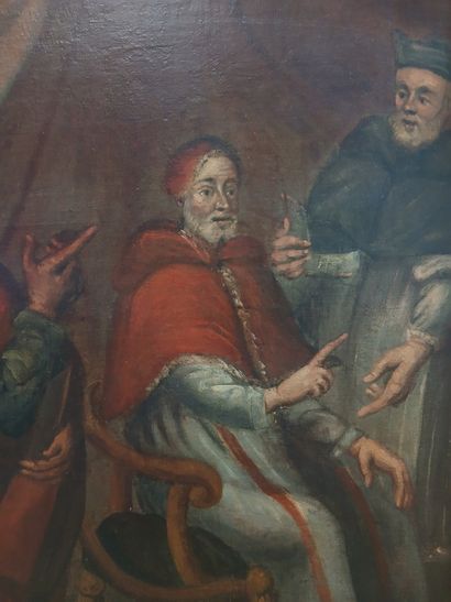 19th century ITALIAN SCHOOL

Pope

Oil on...