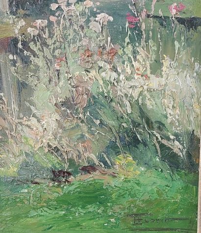 François FLORIT (XX)

Landscape 

Oil on...