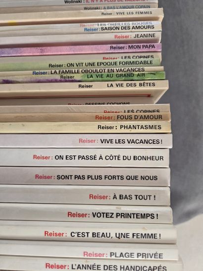A large number of comic strips.

Many first...
