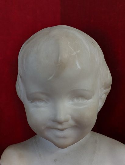 L. MORELLI

Alabaster bust of a child signed...