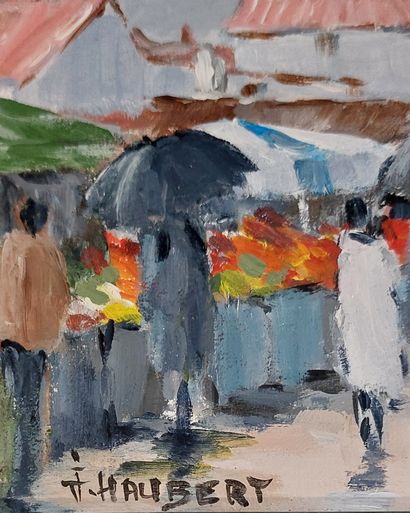 XXth CENTURY SCHOOL

Market in La Flotte,...