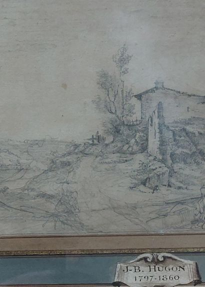 Jean-baptiste Hugon, attributed to 

Landscape

Unsigned...