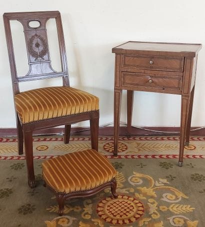LITTLE LIVING ROOM FURNITURE in veneered...