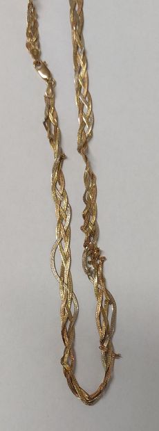 choker necklace in 18K gold

Weight : 8,20...