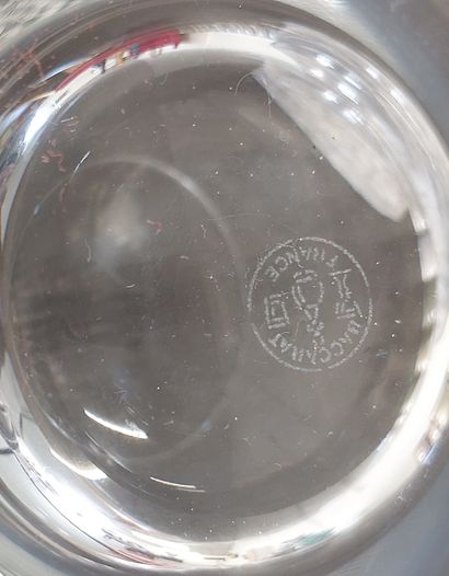 BACCARAT

Set of crystal glasses including...
