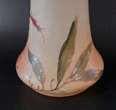 LEGRAS 

Santiago pâte de verre vase with...