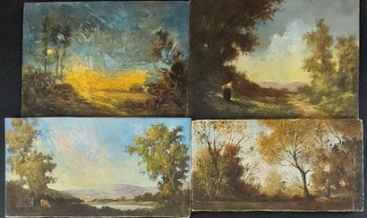 FOUR OILS

Animated landscape and sunset

Oil...