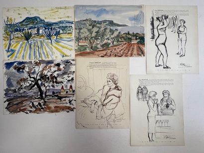 LOT de 6 oeuvres La Kermesse aux étoiles...