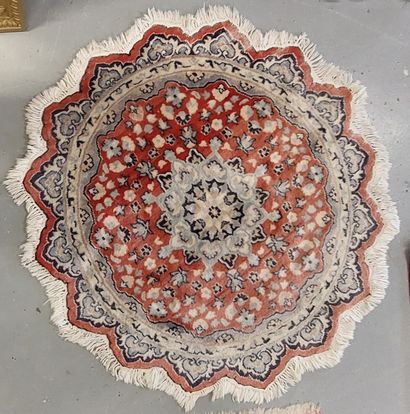 LOT of four handmade wool rugs

- boukhara...