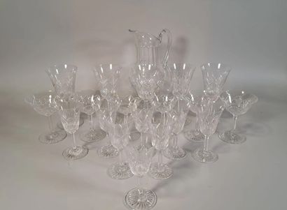 SAINT LOUIS

Partie de service de verres...