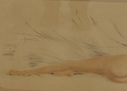 Simone MEUNIER (1890-1937) 

Reclining nude...