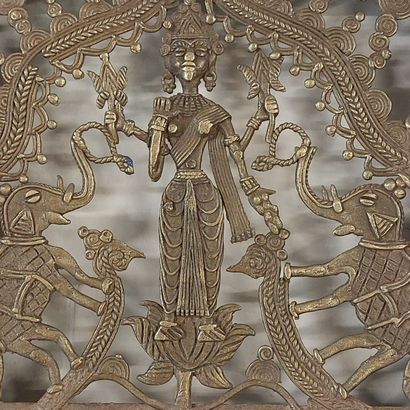 INDIA

2 openwork bronze Chattisgarh ethnic...