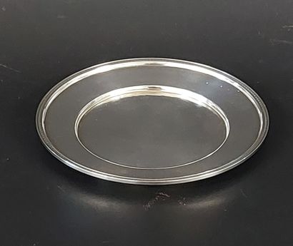 DESSOUS DE BOUTEILLE en argent

Poinçon Minerve...