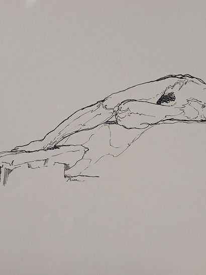 PIRON

Reclining women

Two Indian inks on...