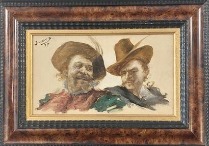 Late 19th century school 

The two musketeers...