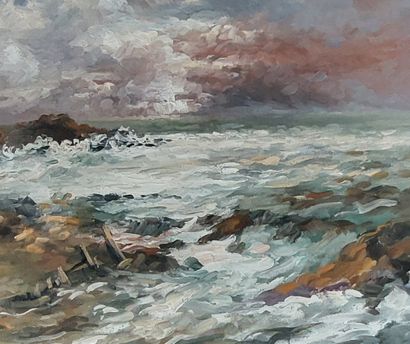 Jacques AUBRY

Seaside

Oil on canvas signed...