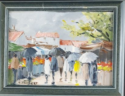 XXth CENTURY SCHOOL

Market in La Flotte,...