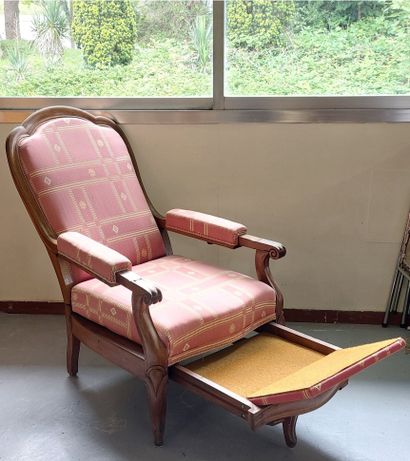 VOLTAIRE system armchair in natural wood,...