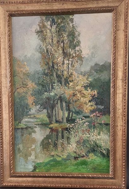 François FLORIT (XX)

Landscape 

Oil on...