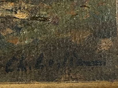 ECOLE DE LA FIN DU XIXème siècle

Marine

Huile...
