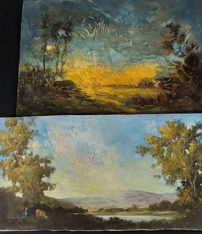 FOUR OILS

Animated landscape and sunset

Oil...