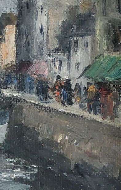 Marcel LE DOARE (XX) 

Quai du Rosmeur, Douarnenez

Unsigned...