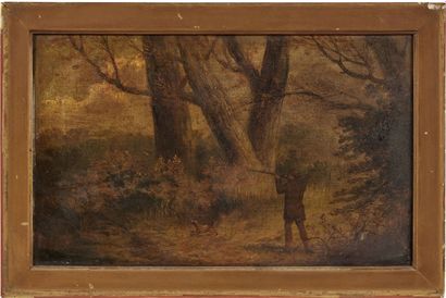 19th CENTURY FRENCH PAINTER

Shooting hunting...