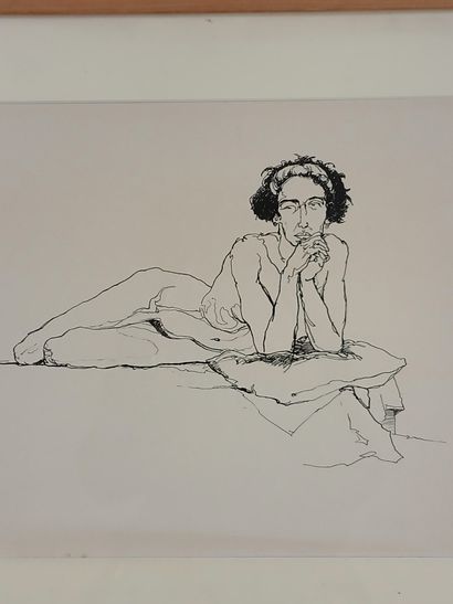 PIRON

Reclining women

Two Indian inks on...
