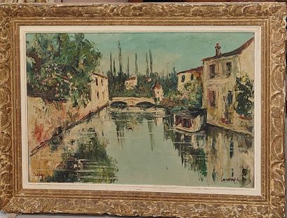 Robert L.P. LAVOINE (1916-1999)

Crécy 

Huile...