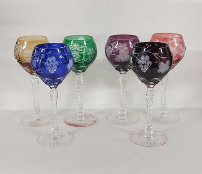 CRISTAL DE PARIS

Suite de 6 verres à eau...