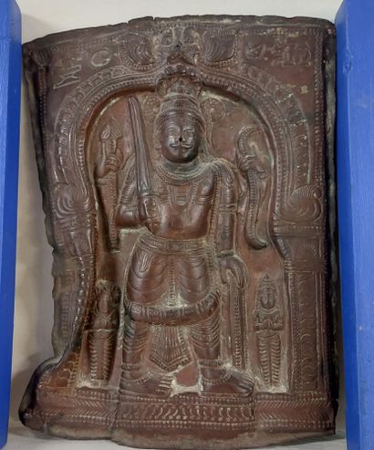 INDIA

2 openwork bronze Chattisgarh ethnic...