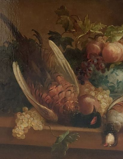 ECOLE DU XIXème siècle 

Nature morte aux...