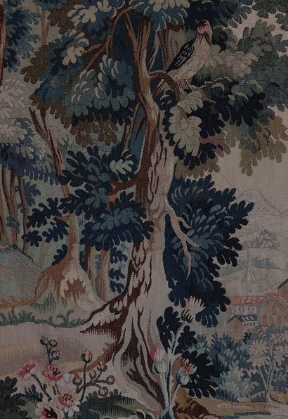 TAPISSERIE D'AUBUSSON à décor de paysage

XXème...